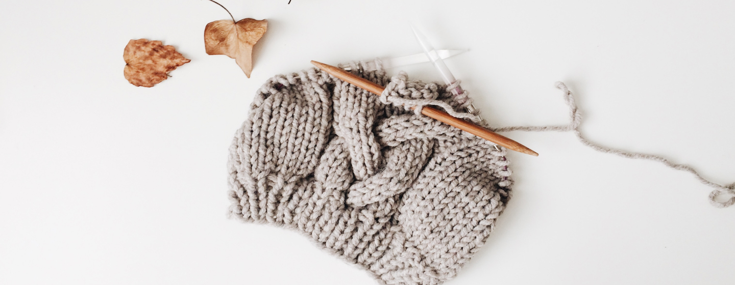 woolen unfinished piece with knit kit